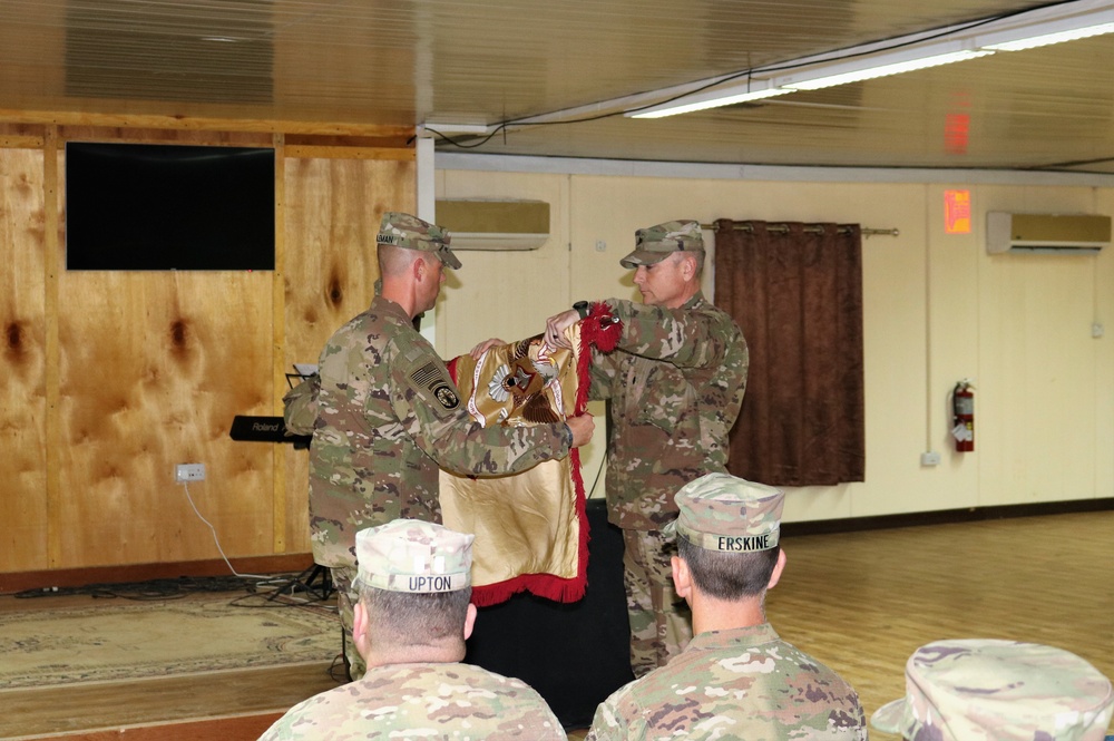 Task Force Cavalier assumes Command of Sustainment Support Mission