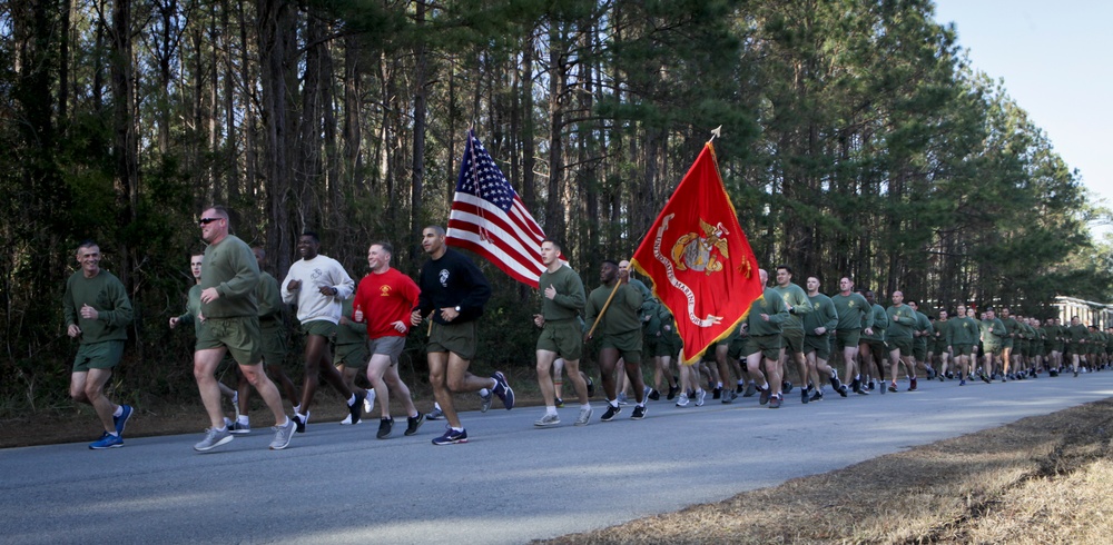 Marine Corps Combat Service Support Schools Command Run