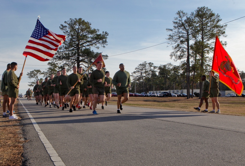 Marine Corps Combat Service Support Schools Command Run