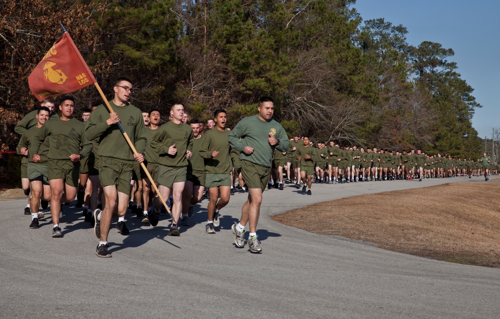 Marine Corps Combat Service Support Schools Command Run