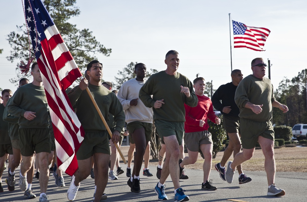 Marine Corps Combat Service Support Schools Command Run