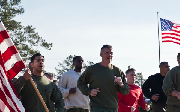 Marine Corps Combat Service Support Schools Command Run