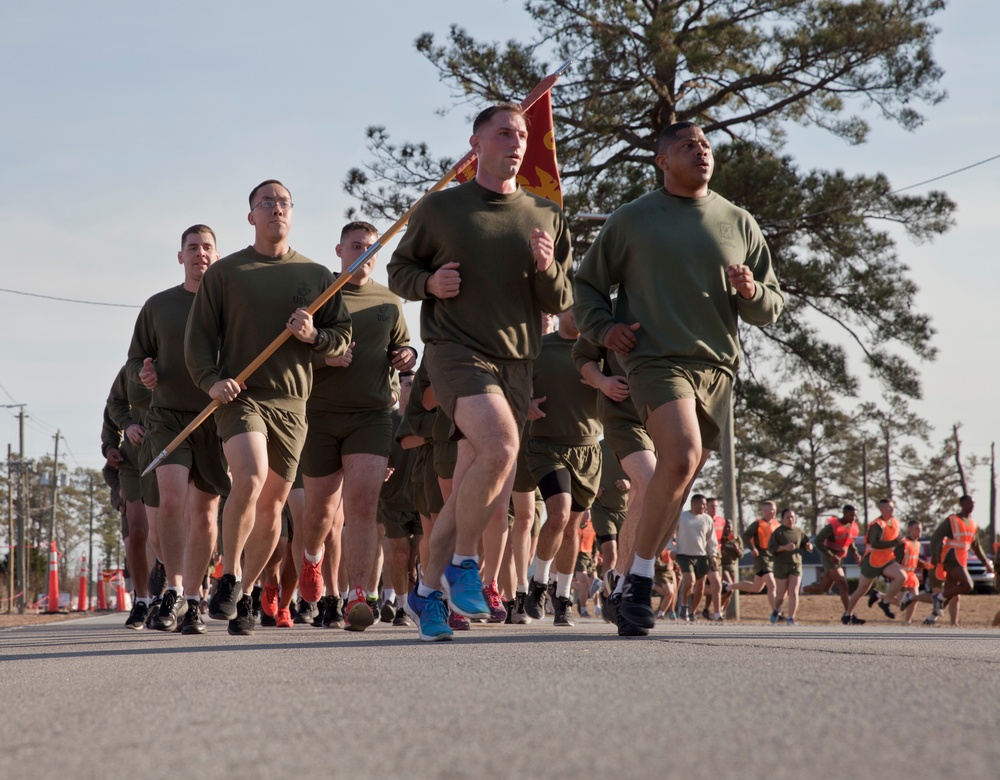 Marine Corps Combat Service Support Schools Command Run