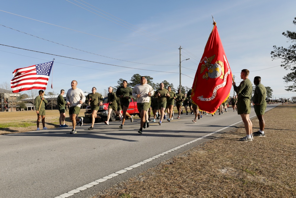 Marine Corps Combat Service Support Schools Command Run