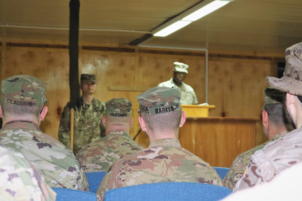 Task Force Cavalier assumes Command of Sustainment Support Mission