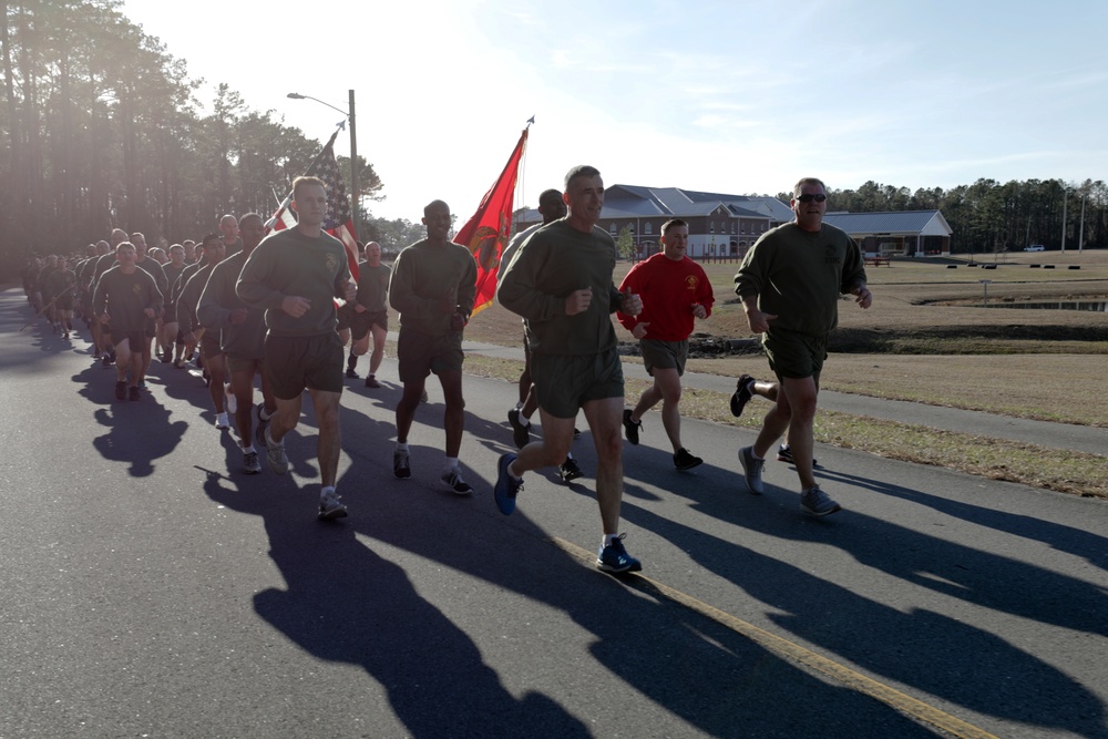 Marine Corps Combat Service Support Schools Command Run