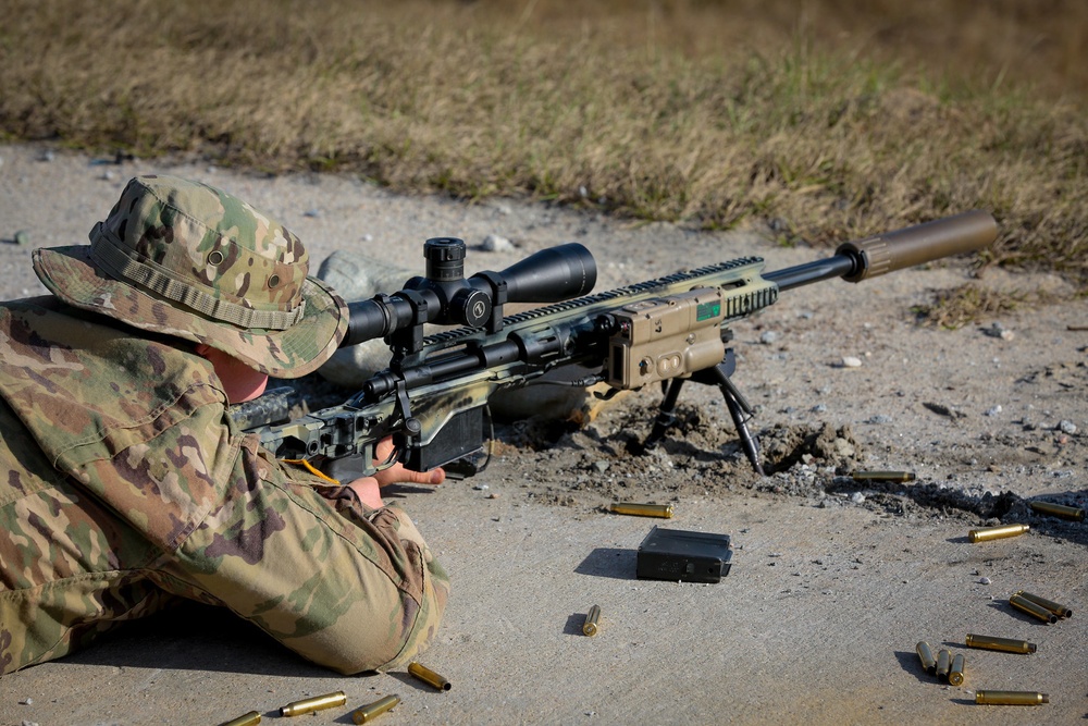 Sniper student at Fort Benning