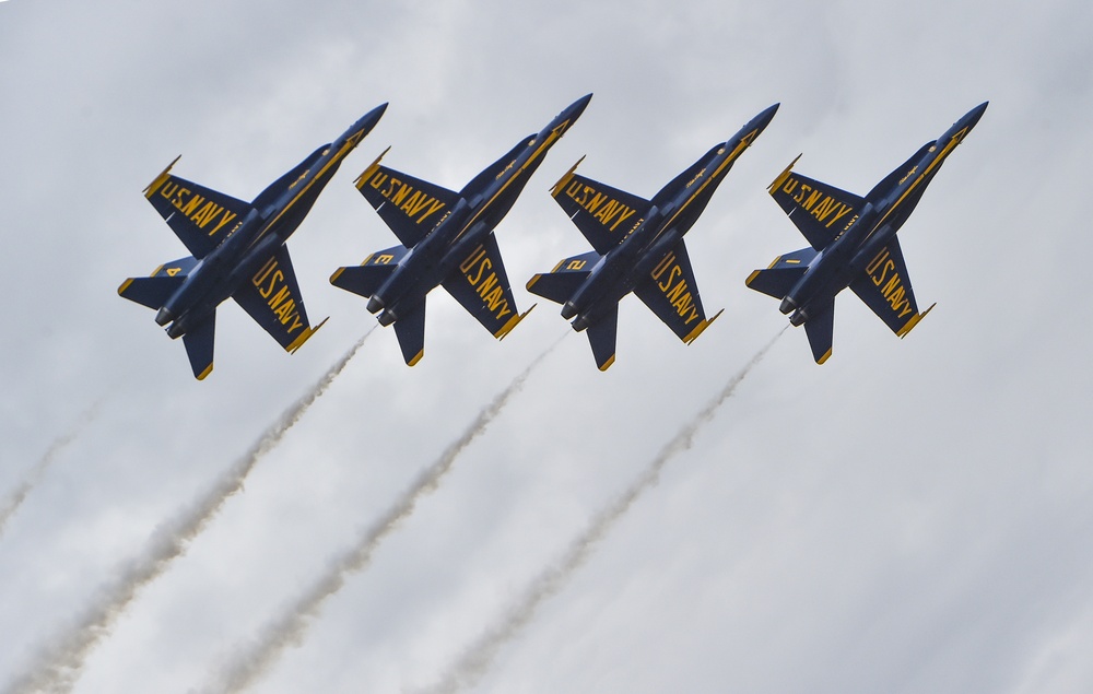 Blue Angels Practice Over NAF El Centro