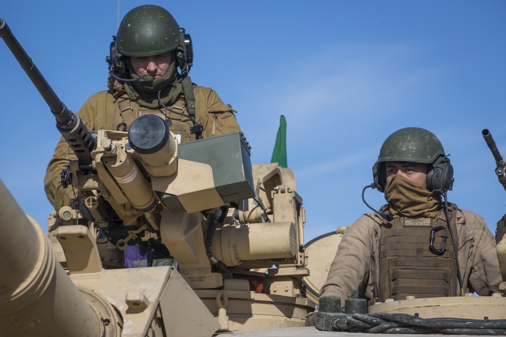 2nd Tank Battalion conducts marksmanship qualification training