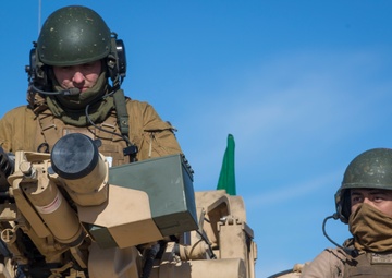 2nd Tank Battalion conducts marksmanship qualification training