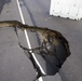 Carnes Road is closed due to large sinkhole at MCB Camp Pendleton.