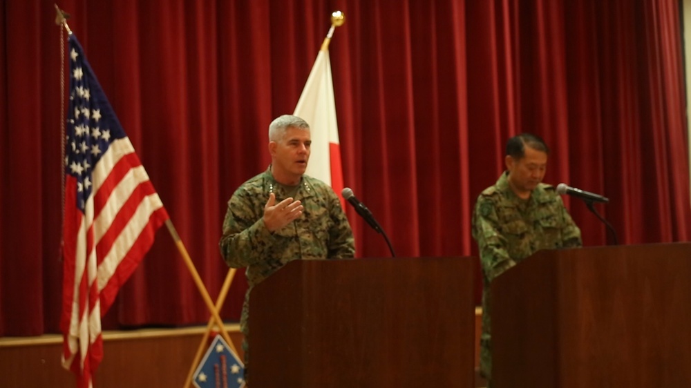 Iron Fist 2019 amphibious landing exercise press conference