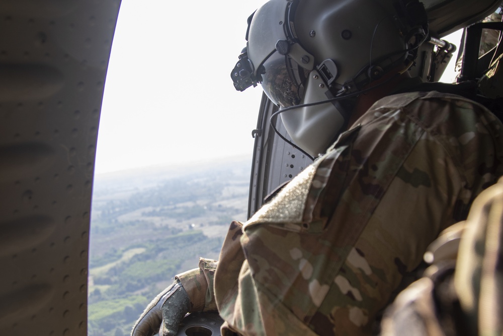 U.S. Soldiers conduct air assault mission in Thailand