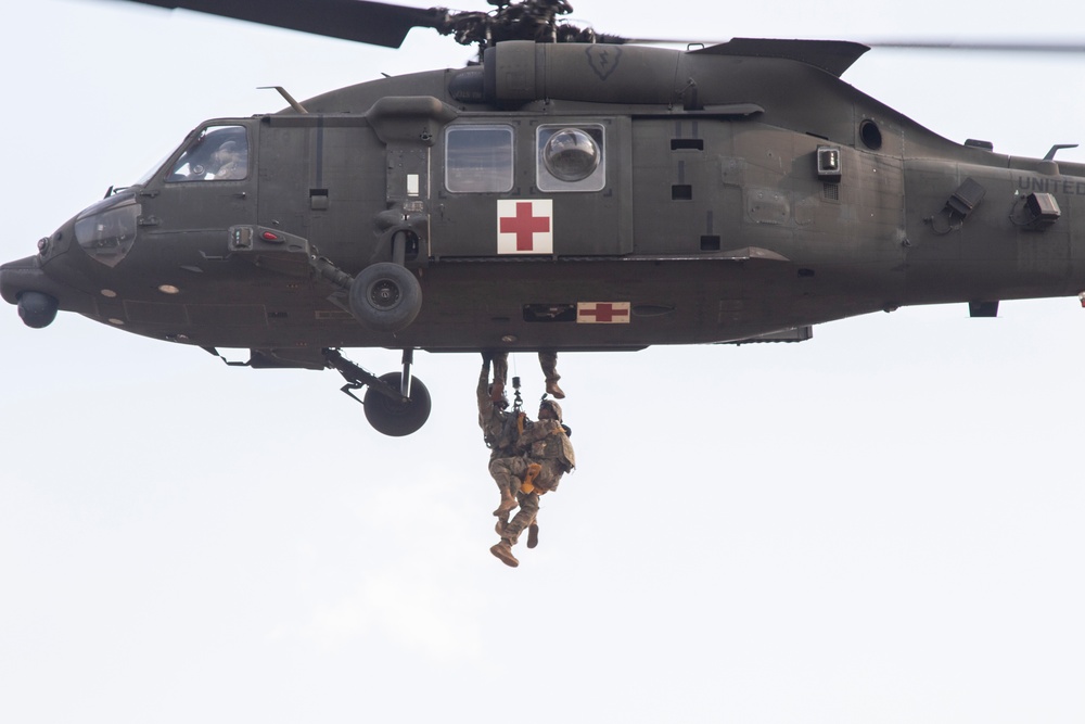 U.S. Soldiers conduct air assault mission in Thailand