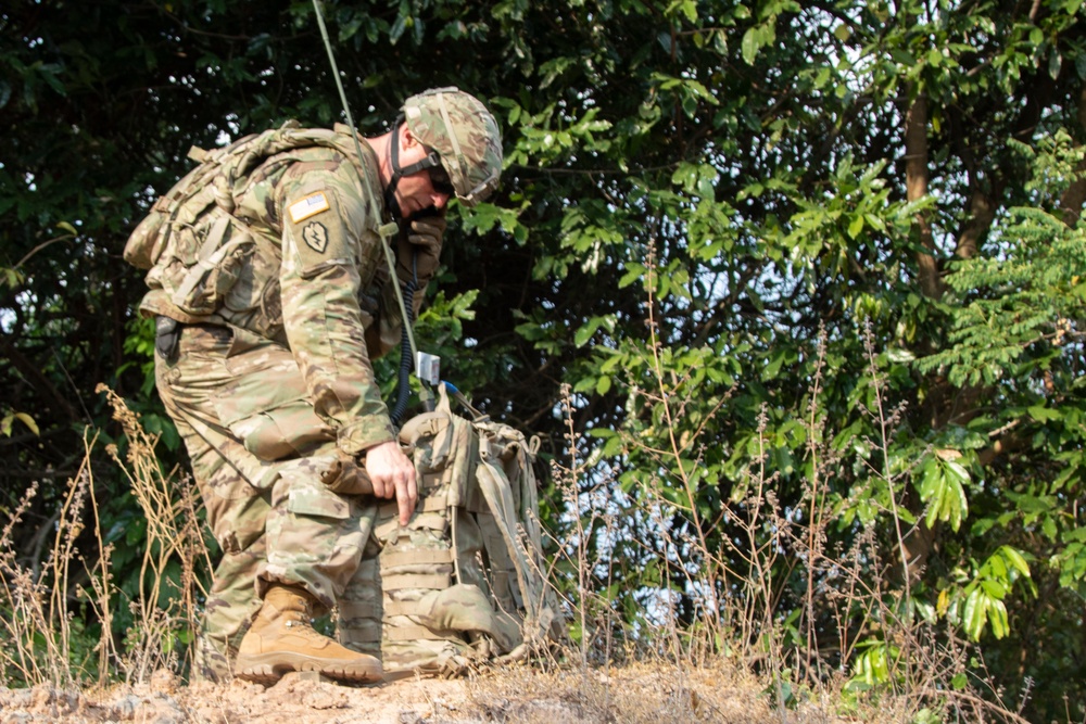 U.S. Soldiers conduct air assault mission in Thailand