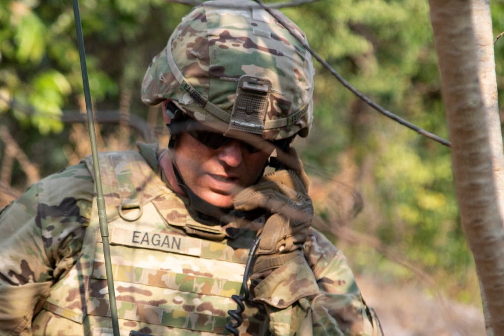 U.S. Soldiers conduct air assault mission in Thailand