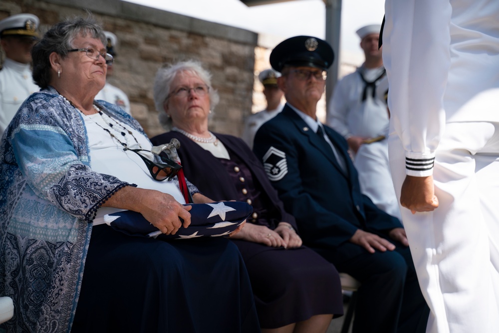 USS Oklahoma Funeral - EM3c Harris