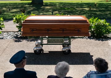 USS Oklahoma Funeral - EM3c Harris