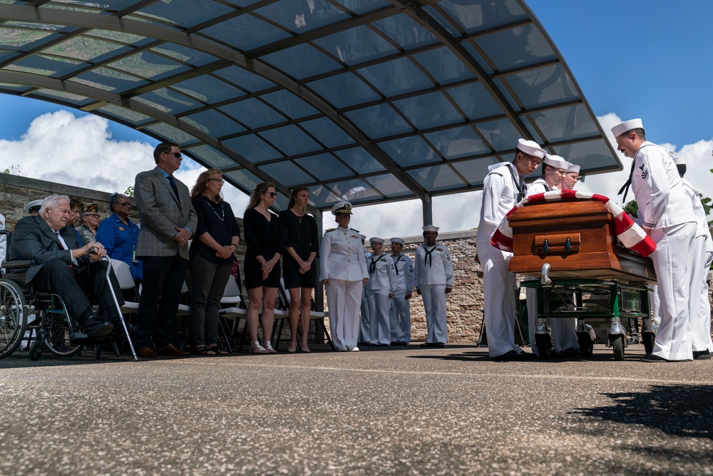USS Oklahoma Funeral - F3c Bennett
