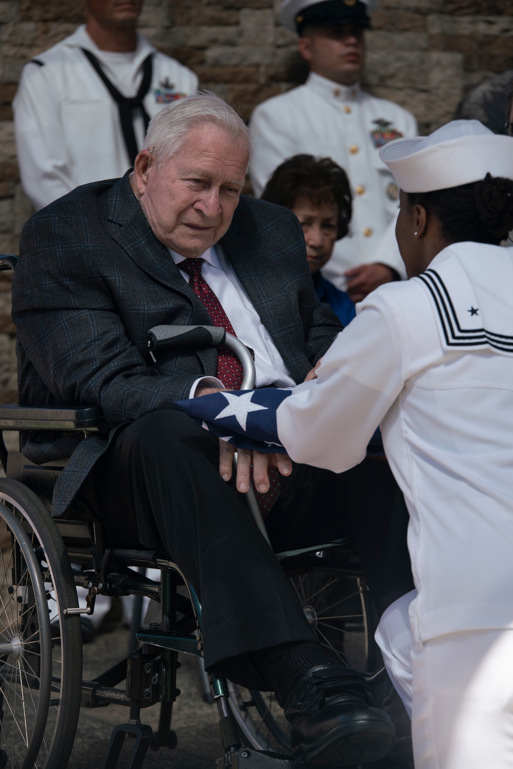 USS Oklahoma Funeral - F3c Bennett