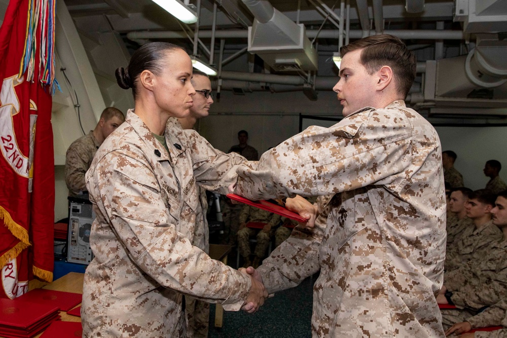 Corporals Course Graduation class 2-19