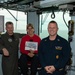 U.S. Sailor receives Sailor of the Day award