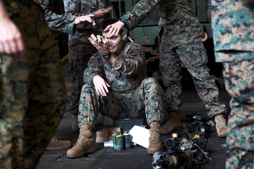 Alpha Company raids from the sea aboard USS Ashland
