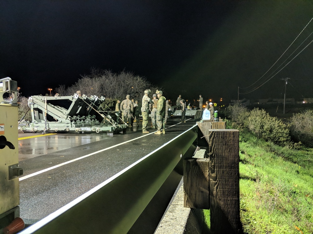 Marines with 7th ESB Bridge the Gap at Camp Pendleton