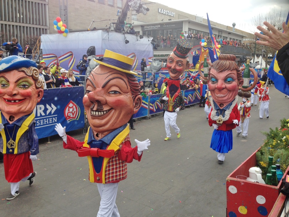 Germans celebrate Fasching with parades, fairs