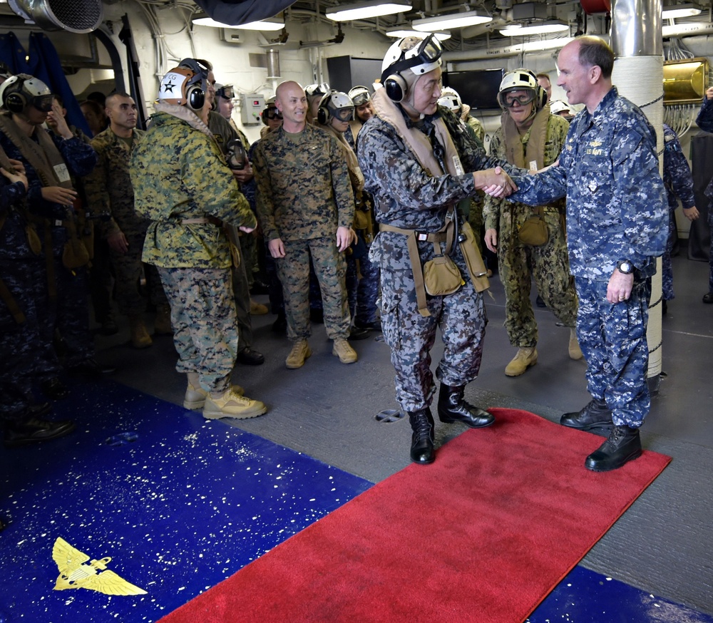 USS WASP (LHD 1) OPERATIONS AT SEA