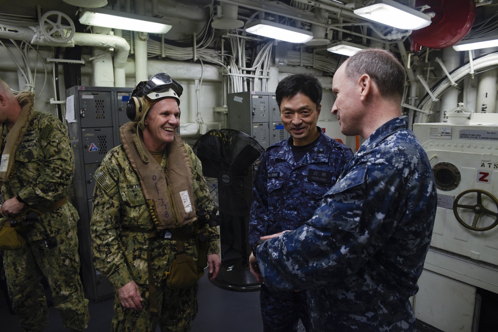 USS WASP (LHD 1) OPERATIONS AT SEA