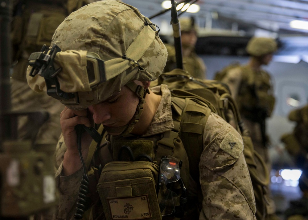 USS Kearsarge Trap Training
