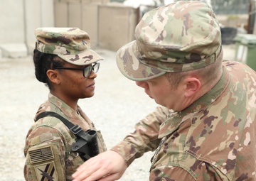 "Volunteers" patching ceremony