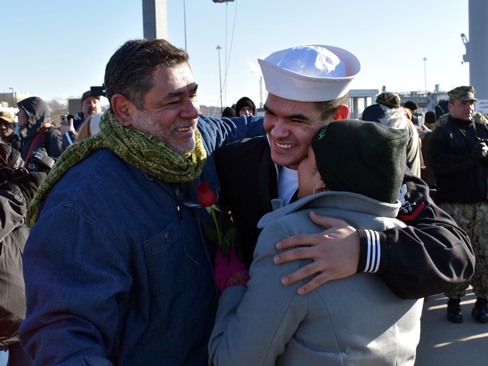 USS North Dakota Homecoming