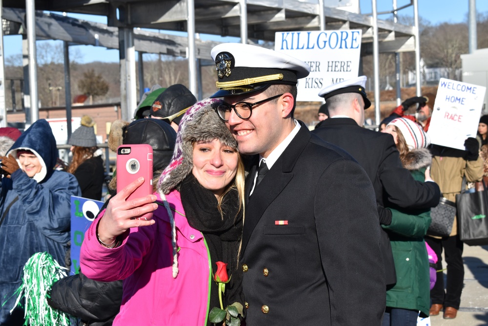 USS North Dakota Homecoming