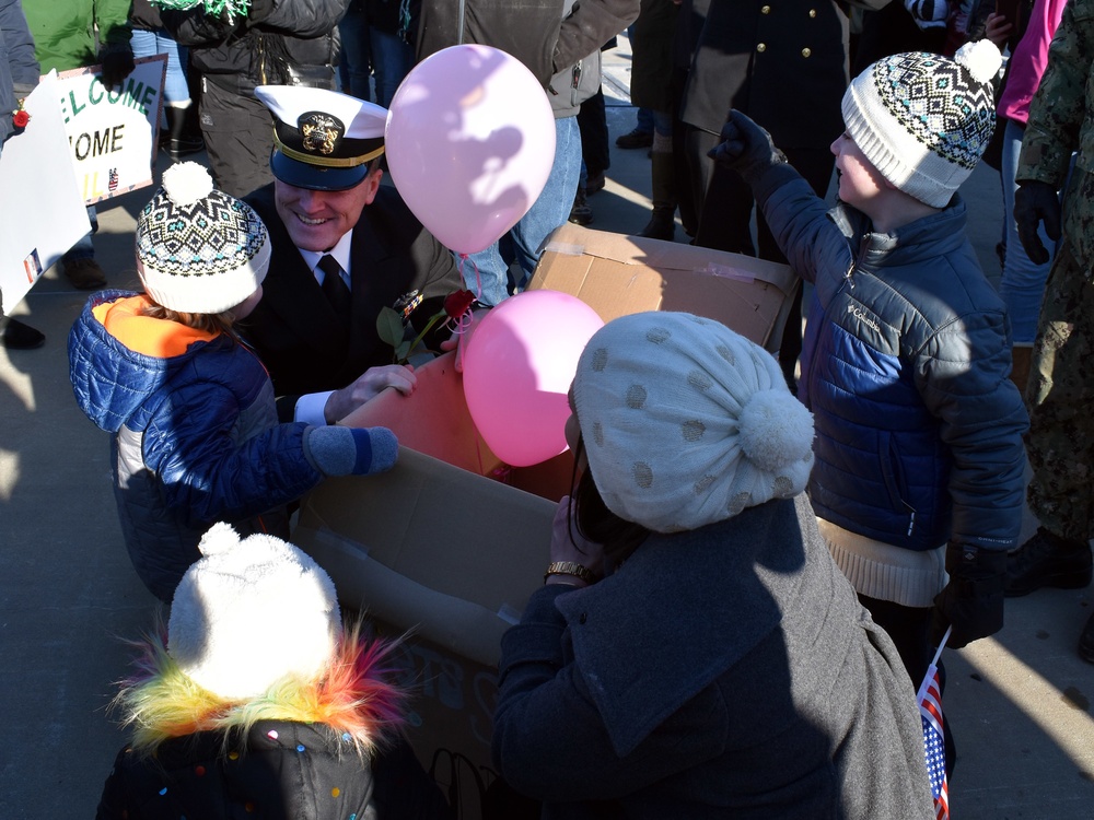 USS North Dakota Homecoming