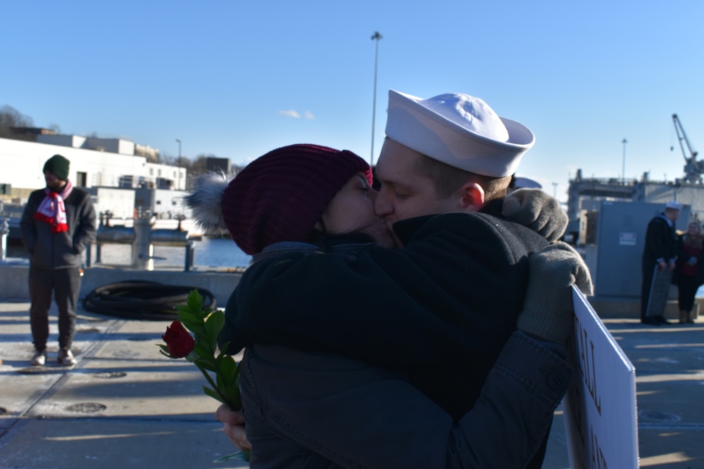 USS North Dakota Homecoming