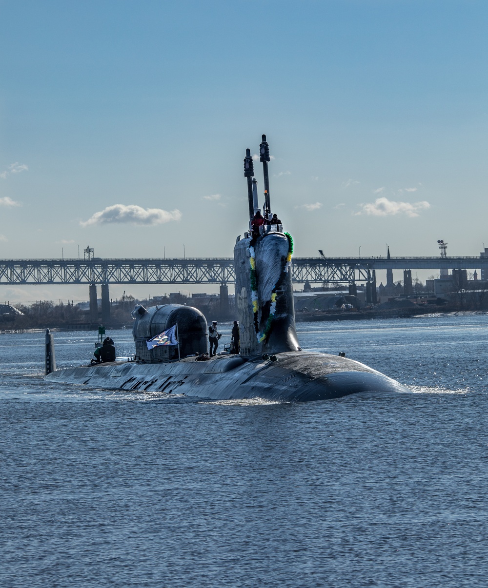 USS North Dakota Homecoming