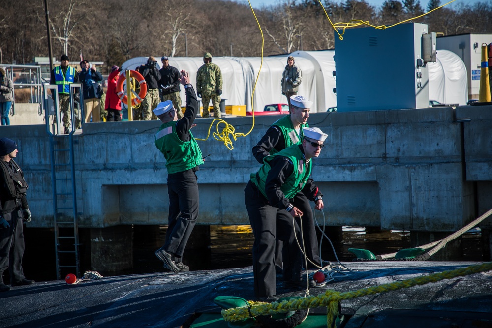 USS North Dakota Homecoming