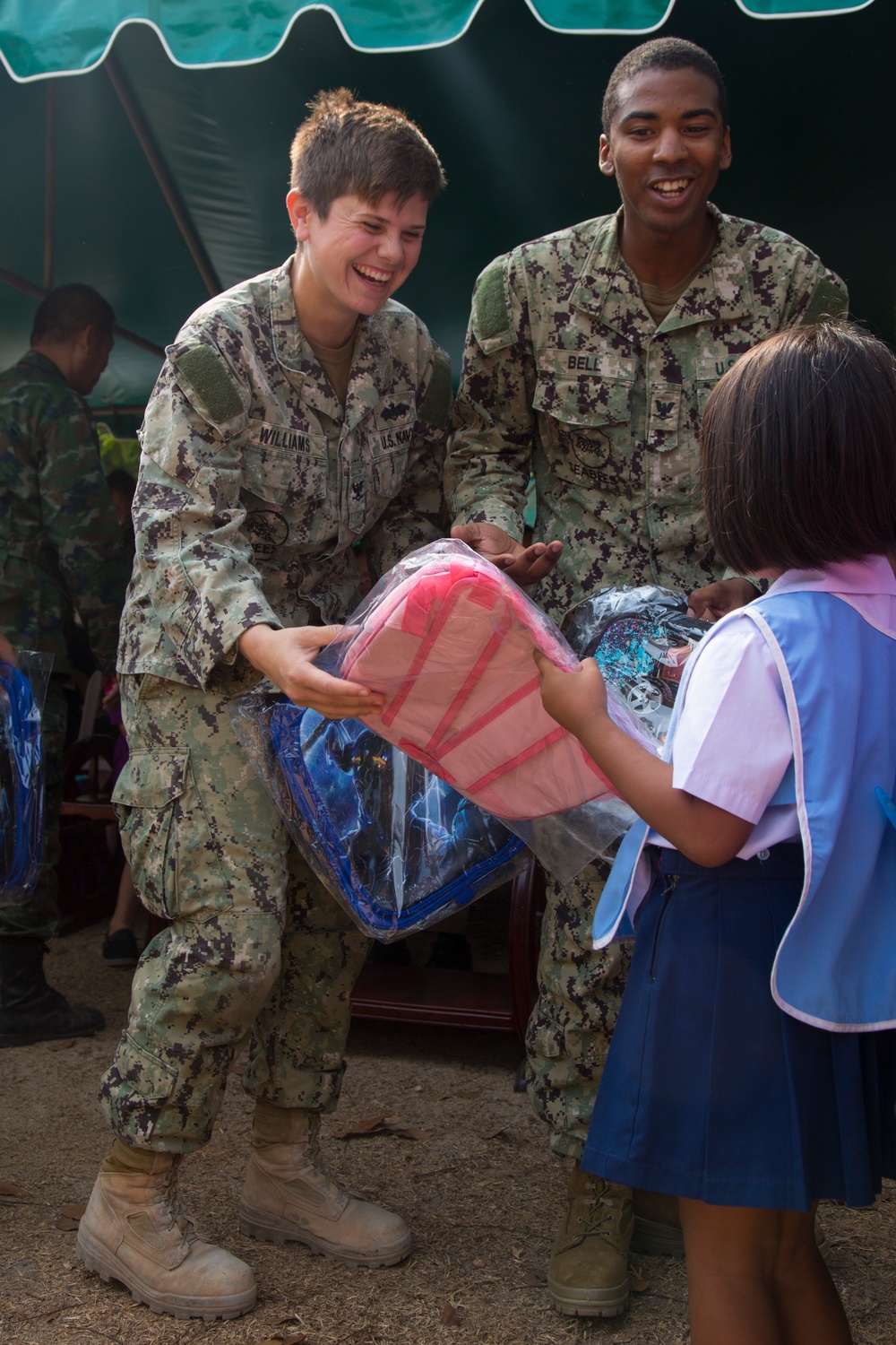 Cobra Gold 19: U.S. service members conduct CHE at Ban Man Kroi School in Rayong