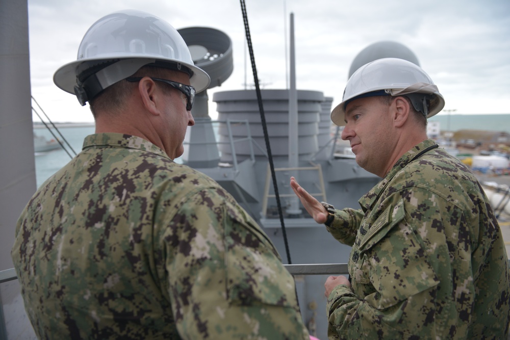 Forward Deployed Regional Maintenance Center USS Porter availability success