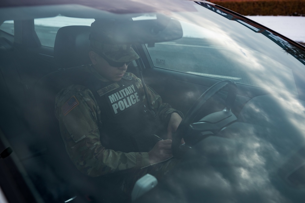 USAG Benelux Military Police Enforces Standards