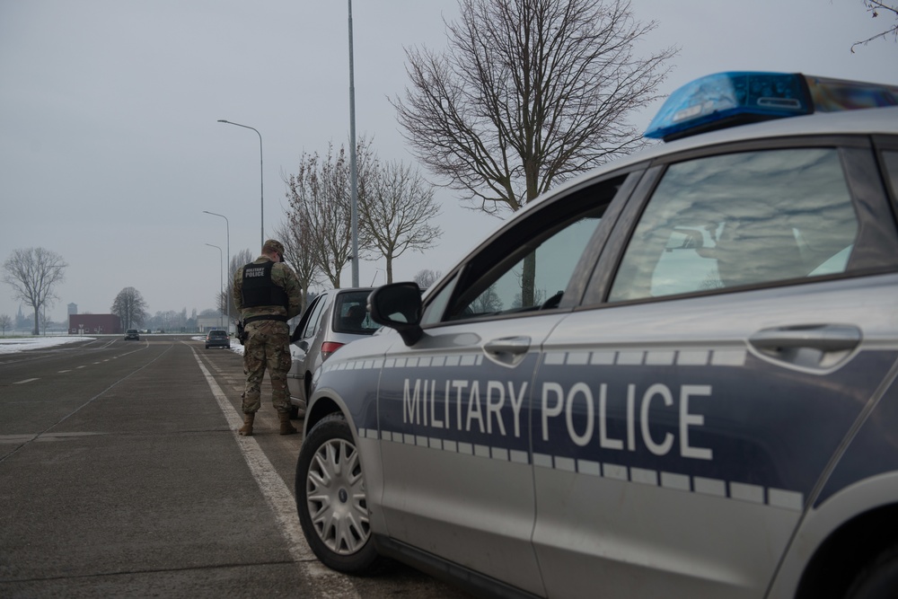 USAG Benelux Military Police Enforces Standards