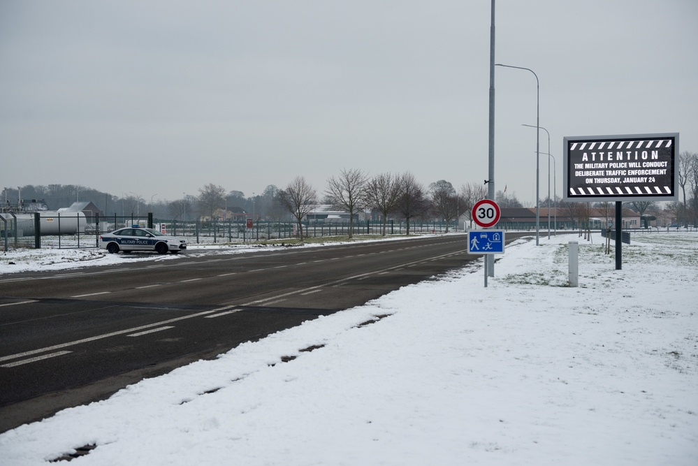 USAG Benelux Military Police Enforces Standards