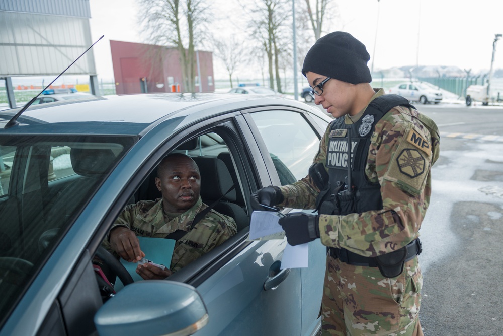 USAG Benelux Military Police Enforces Standards