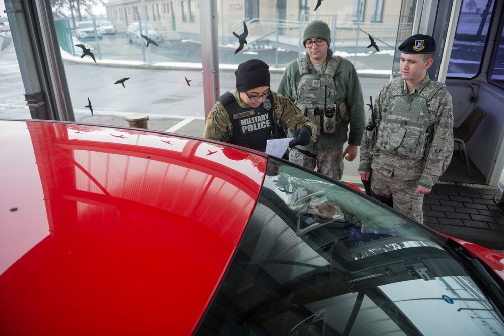 USAG Benelux Military Police Enforces Standards