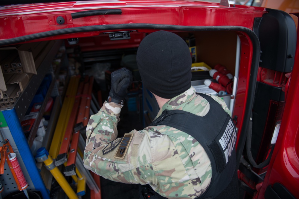 USAG Benelux Military Police Enforces Standards