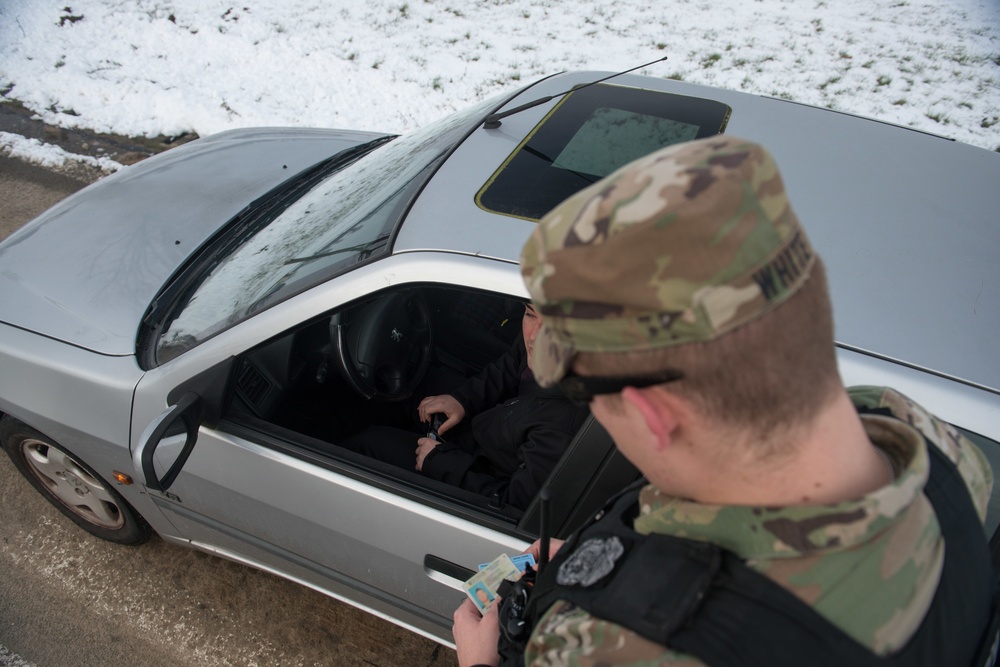 USAG Benelux Military Police Enforces Standards