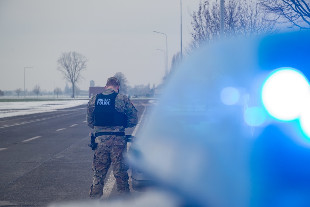 USAG Benelux Military Police Enforces Standards