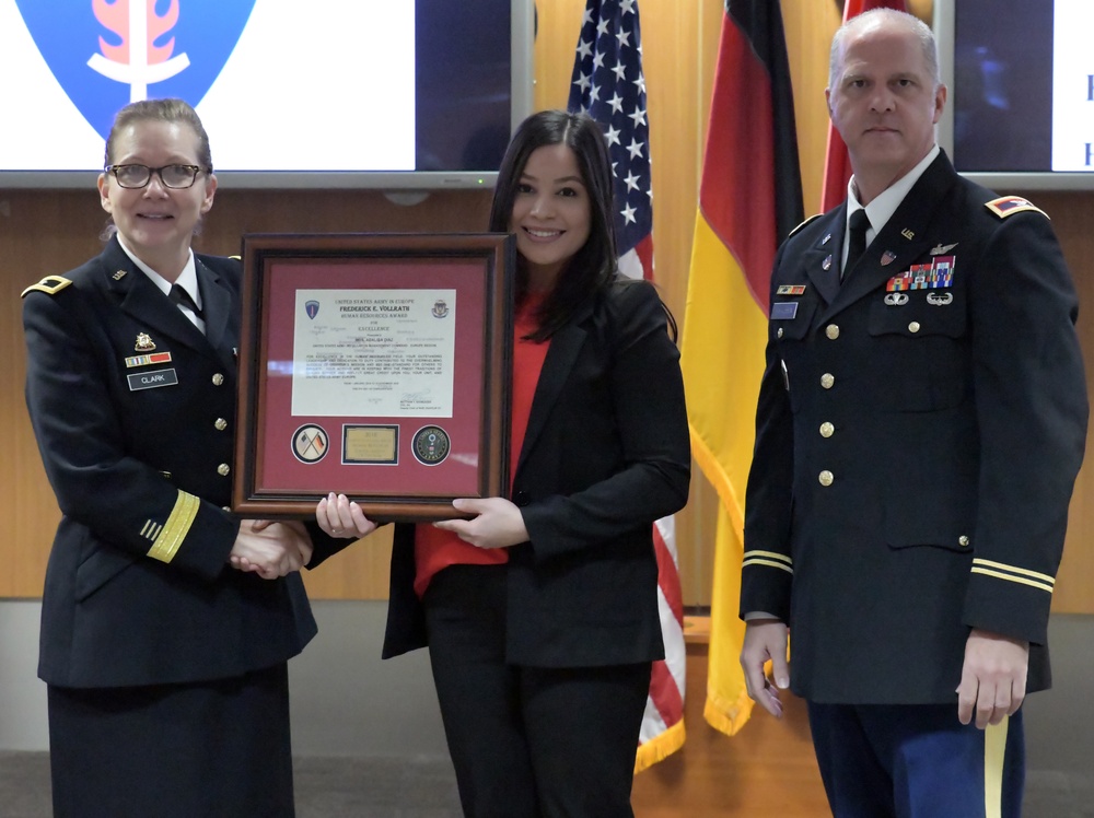 U.S. Army Europe 2018 Vollrath Human Resources Award for Excellence